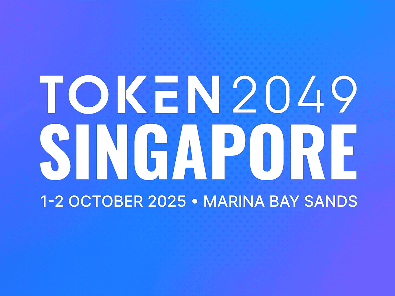 TOKEN2049 新加坡