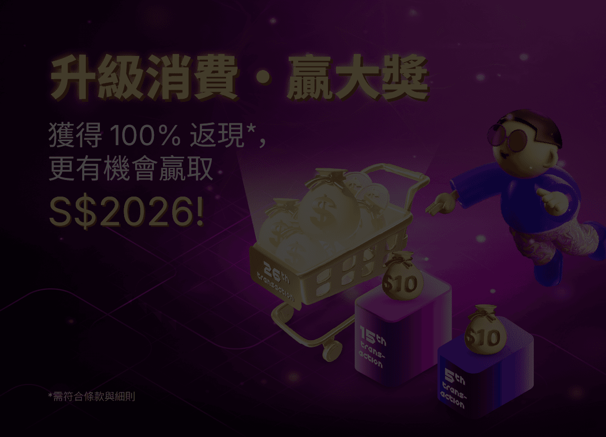 升級消費 · 贏大獎